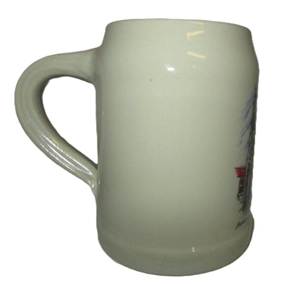 WS stein of Bremen Roland mit Rathaus stoneware made in West Germany - Picture 5 of 10